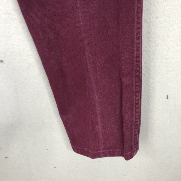 Vintage Jewells Classic Bottoms Jeans Juniors 7 Purple  Faded Bareback Crossover - Picture 13 of 16